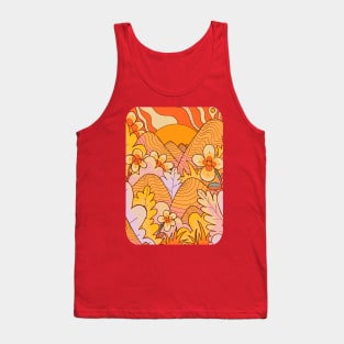 Spring flower hills Tank Top